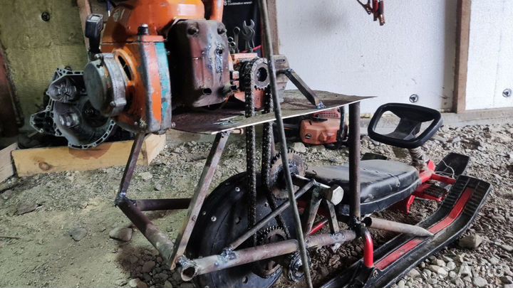 Самокат с мотором