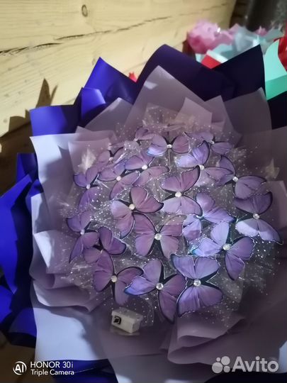 Букет из бабочек