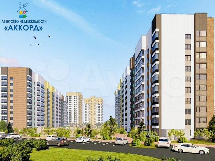 1-к. квартира, 37,6 м², 8/10 эт.