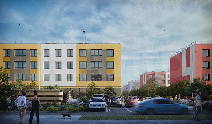 Квартира-студия, 26,9 м², 2/4 эт.