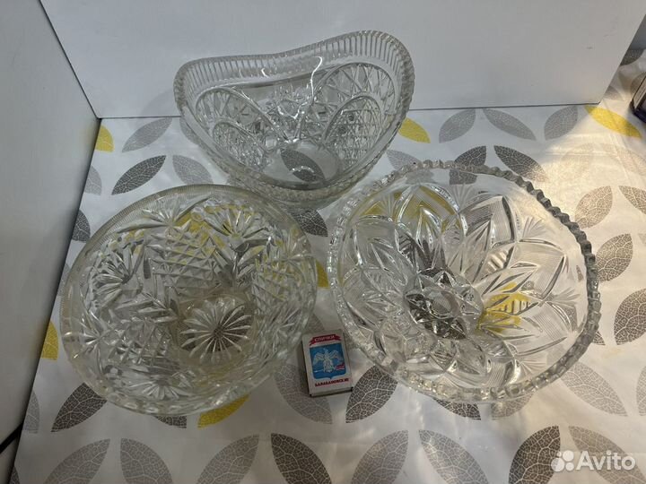 Посуда хрусталь