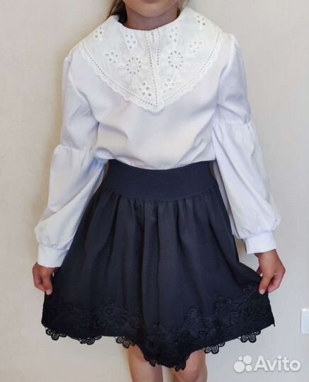 Блуза школьная новая