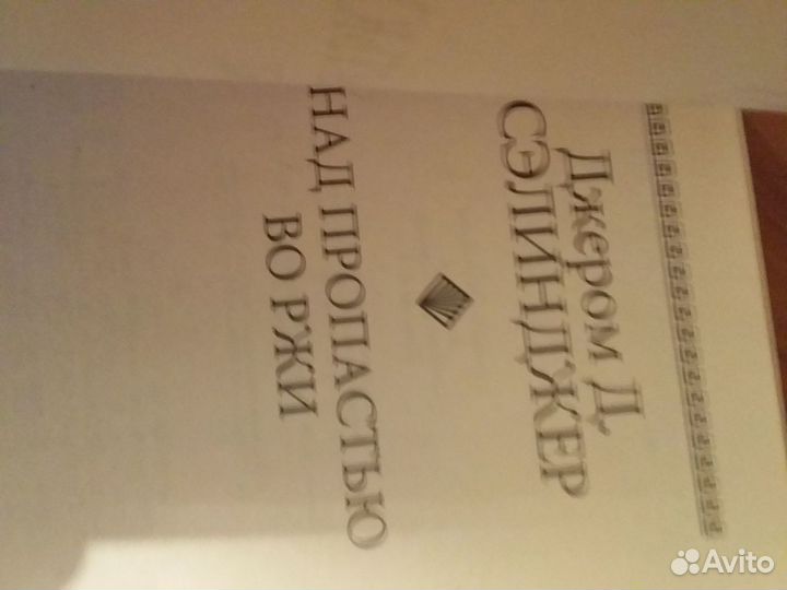 Д.Сэлинджер Над пропастью во ржи. Выше стропила пл