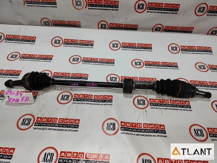 Привод передний правый toyota vitz