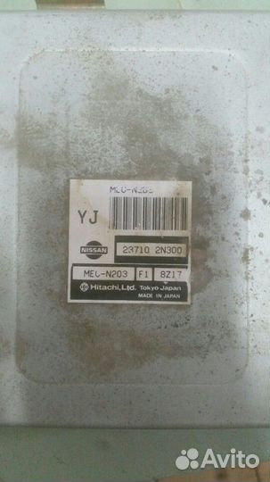 Блок управления двигателем nissan almera MEC-203