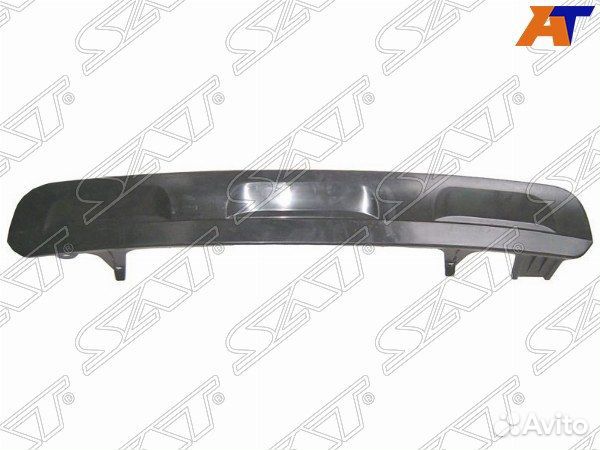 Бампер задний toyota highlander