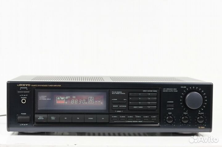 Стерео ресивер (усилитель + тюнер) Onkyo TX-7800