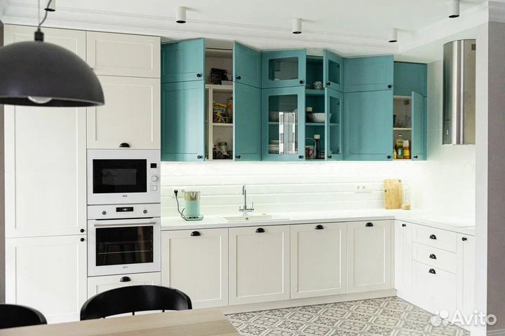 Цена за всю кухню. Кухня софт CN:020729