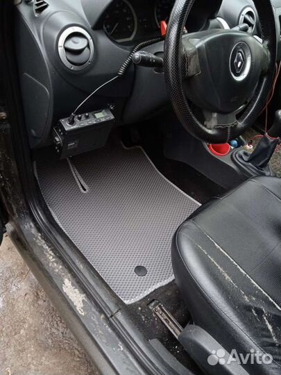 Эва коврики для рено логан Eva renault logan