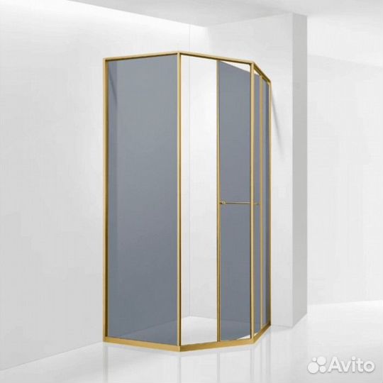 Душевой уголок RGW Stilvoll SV-82Gb L 90x90 тонированный