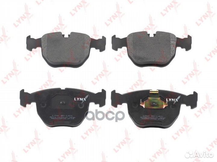 Колодки тормозные дисковые передние BD-1401 LYN