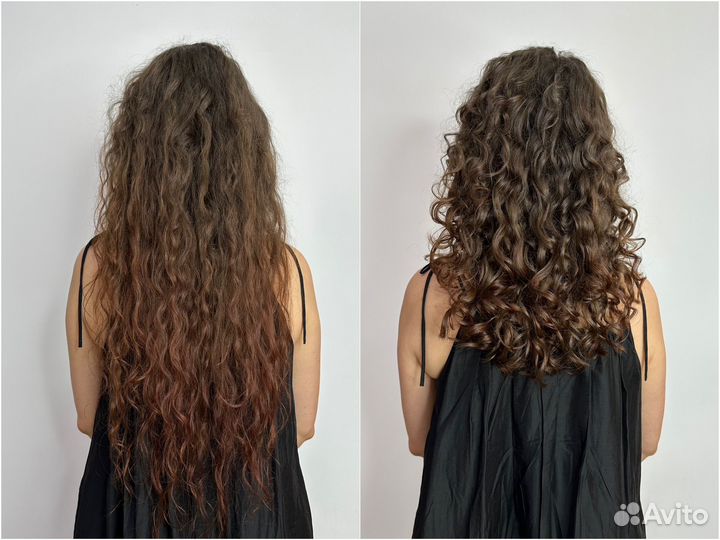 Стрижка кудрявых и волнистых волос