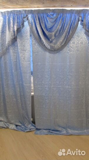 Новые красивые шторы и ламбрекены