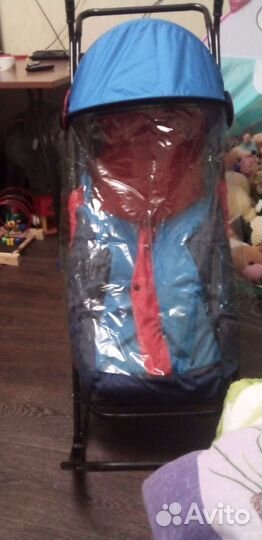 Детские санки коляска