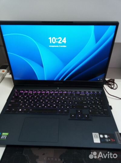 Игровой ноутбук Lenovo Legion 5 на гарантии