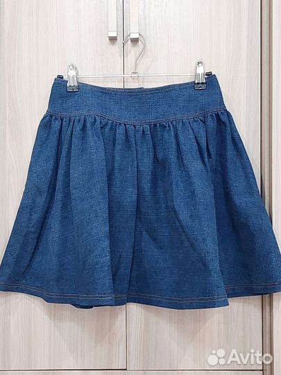 Юбка джинсовая