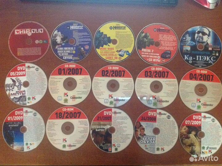 Диски софт, фильмы