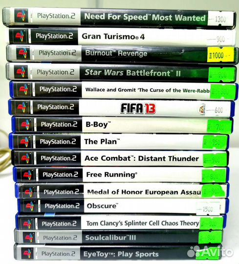 Sony PlayStation 2 игры