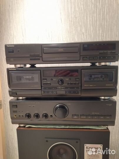 Стереосистема, музыкальная стойка technics