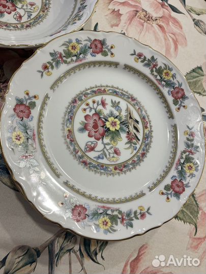 10 Тарелок Япония Фарфор