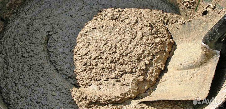 Раствор цементный М100