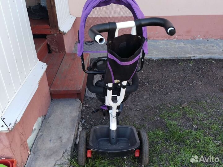 Трехколесный велосипед коляска