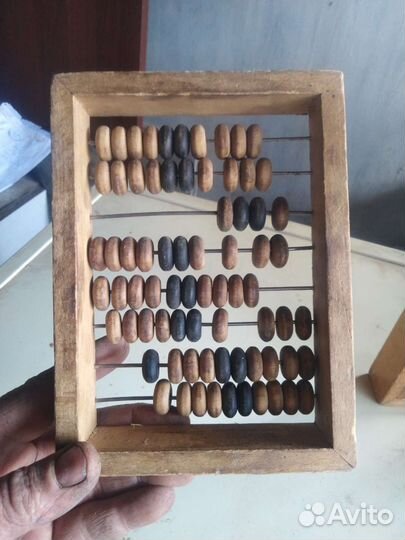 Счеты деревянные амбарные