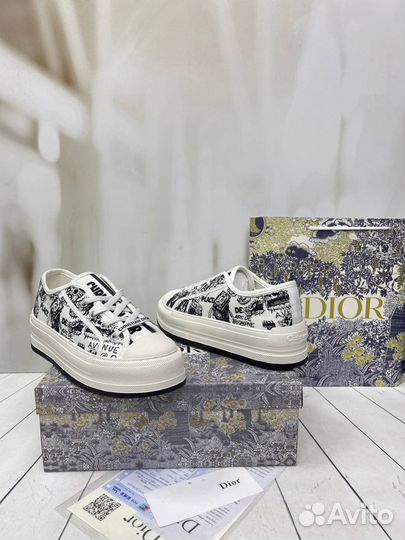 Кеды Christian Dior На Платформе Размеры 36-40