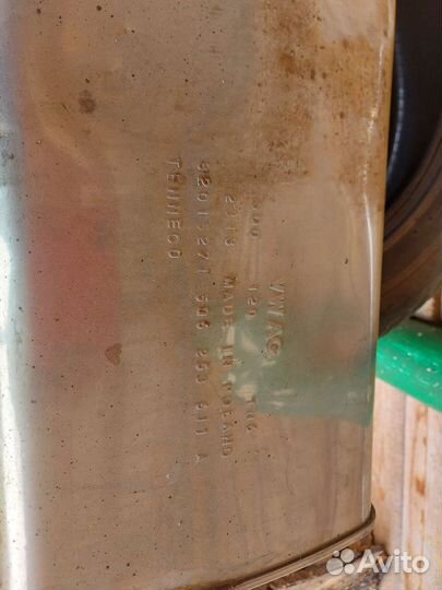 Глушитель прямоточный Volkswagen