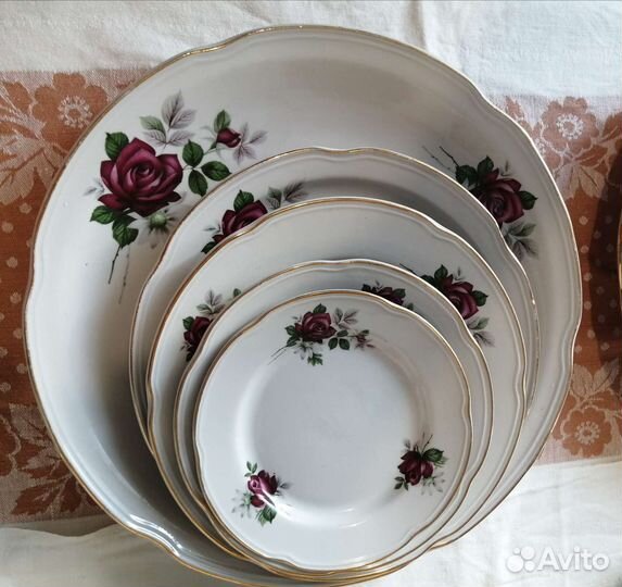 Сервиз столовый, на 6 персон. СССР