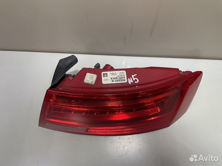 Фонарь задний правый Ауди А5 8Т рестайлинг