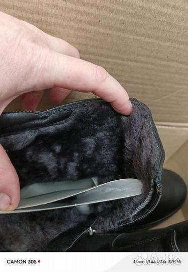 Ботинки мужские зимние 43 размер натуральная кожа