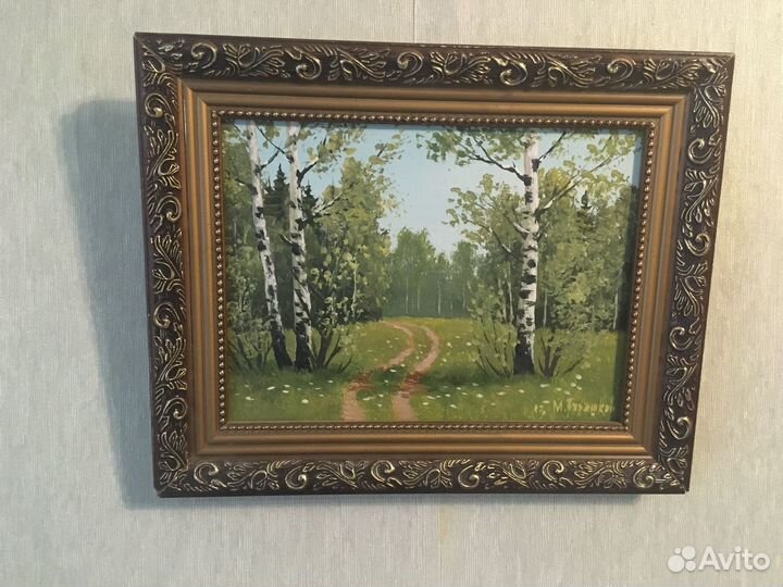 Картина маслом на холсте пейзаж