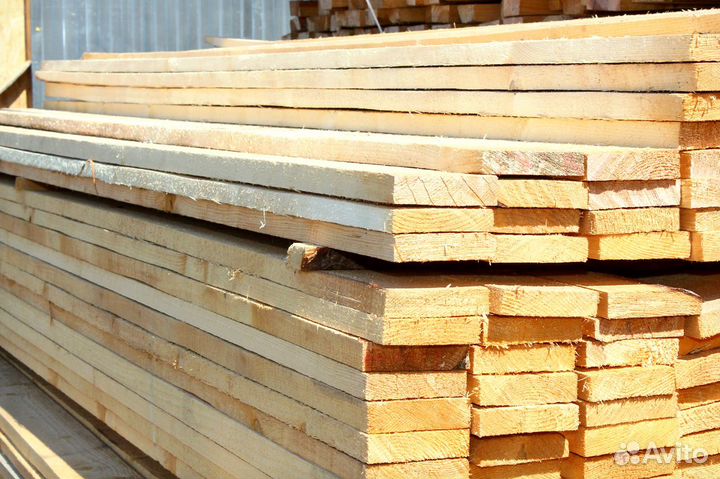 Доска обрезная строительная с доставкой