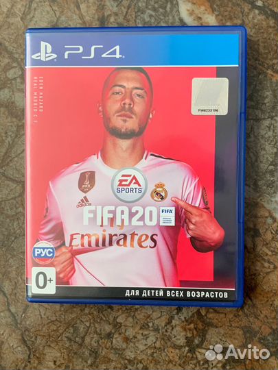 Fifa 20 Диск на ps4
