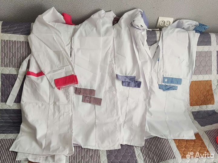 Халат белый лабораторный