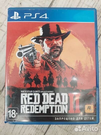 Игра для ps4 Red Dead Redemption 2