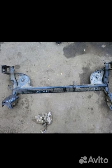 Задняя балка renault logan 1