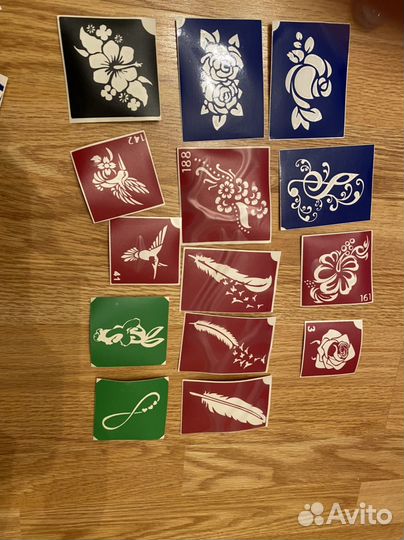 Набор для блеск тату