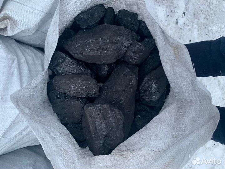 Уголь в мешках комковый