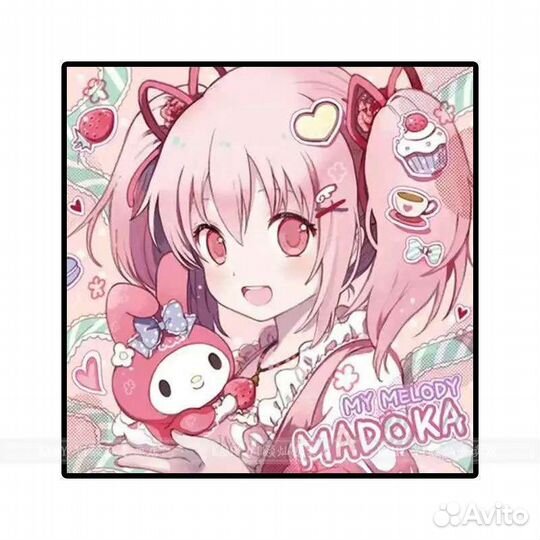 Алмазная мозаика с героями аниме