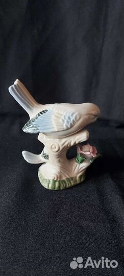 Винтажная статуэтка птицы