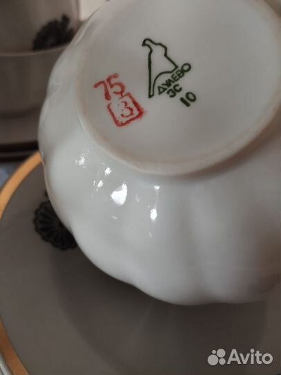 Чайный сервиз СССР Дулёво