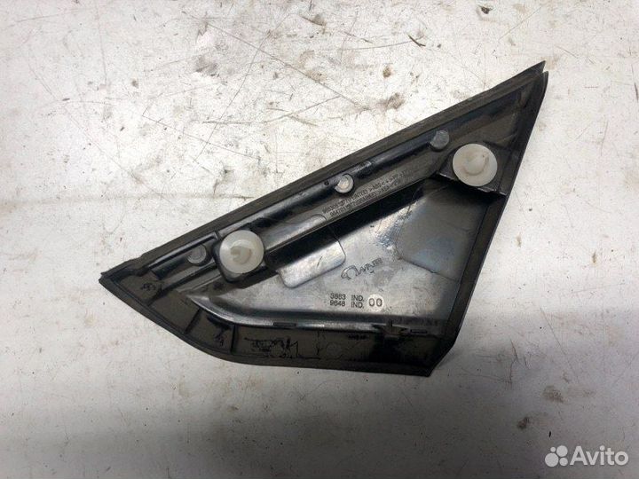 Накладка (молдинг) на зеркало правая Citroen С4