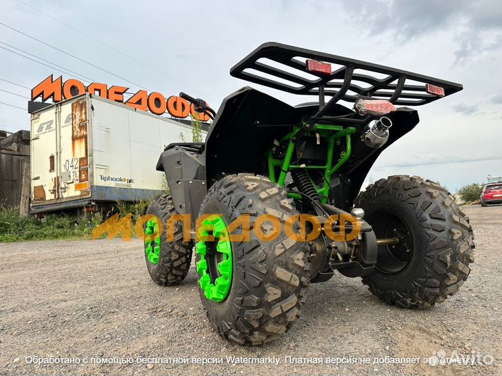 Квадроцикл Apollo RZ ATV200 Black + шлем