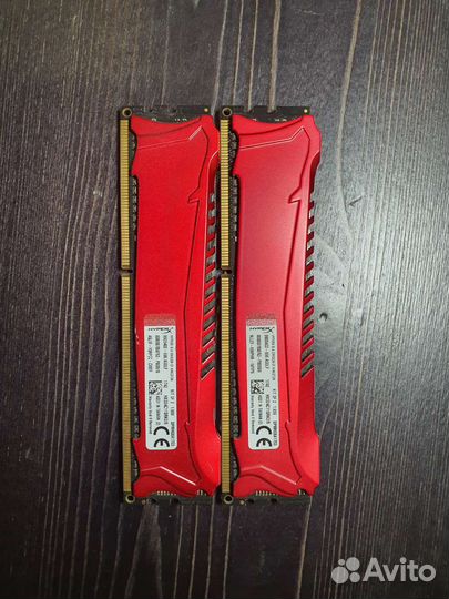 Kingston hyperx savage ddr3 2x4 Гб