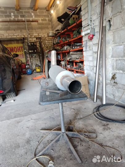 Глушитель прямоточный тойота камри