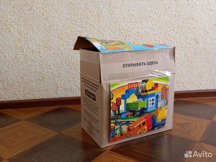 Lego дупло поезд+разъезды