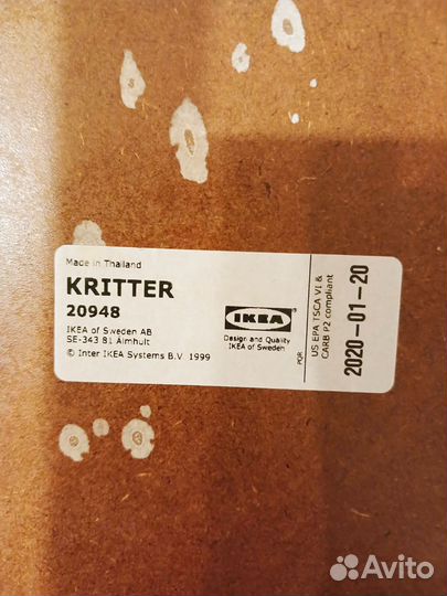 Детский стол и стулья криттер IKEA