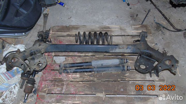 Балка и пружины тойота королла 150